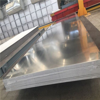 Dobar dobavljač Težina aluminijske ploče debljine 10 mm za građevinski materijal 